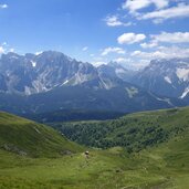 hochgraentensee demut und hochgraentenjoch und sx dolomiten rundblick fr